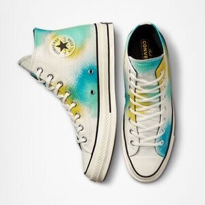 NEW Converse Chuck Taylor All Star 1970s Hi Top Spray Paint sneakers 6.5/7/7.5